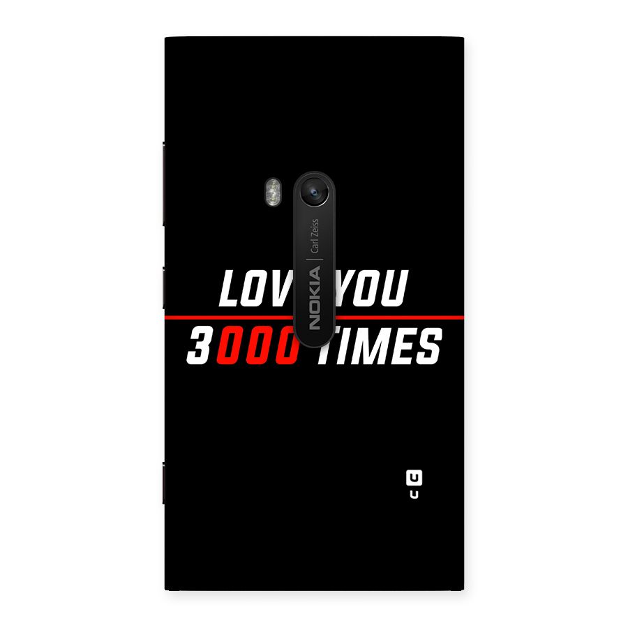 Love You 3000 Times Back Case for Lumia 920