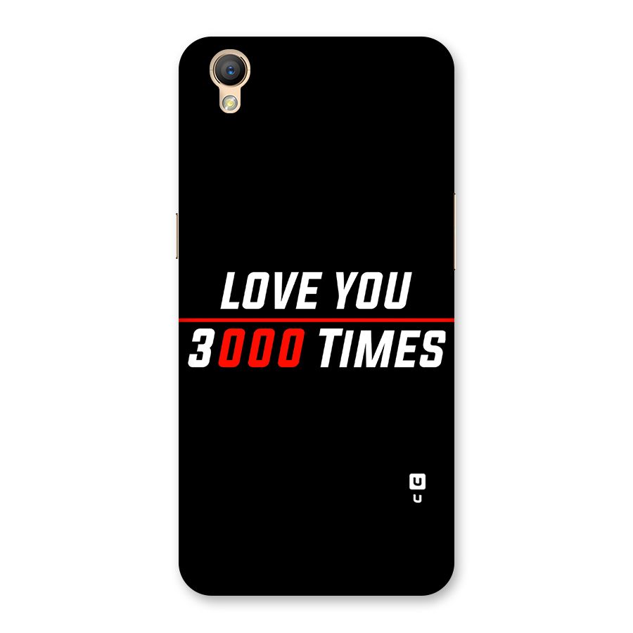 Love You 3000 Times Back Case for Oppo A37