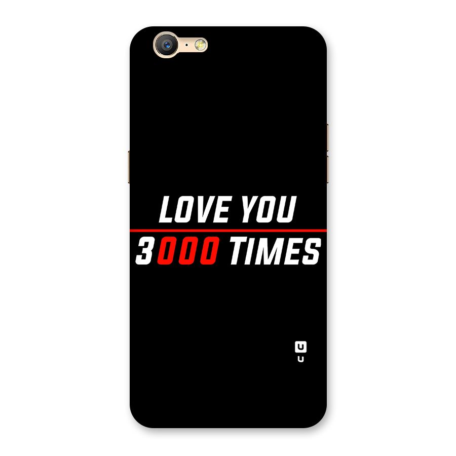 Love You 3000 Times Back Case for Oppo A57