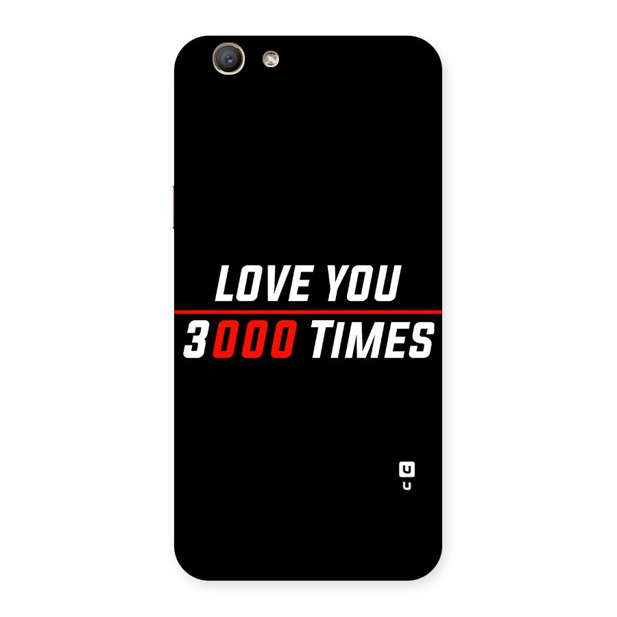 Love You 3000 Times Back Case for Oppo A59