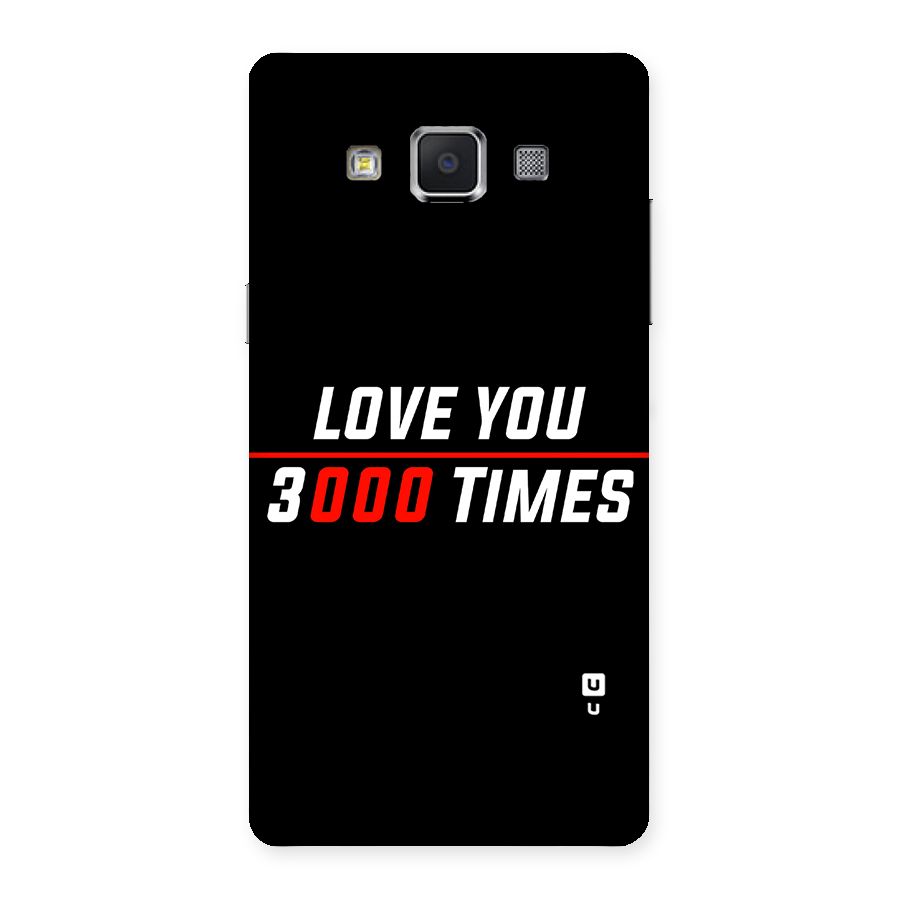 Love You 3000 Times Back Case for Samsung Galaxy A5