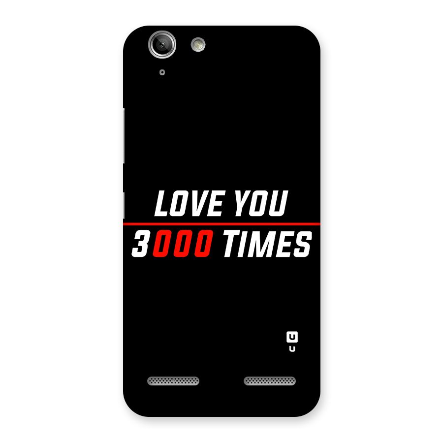 Love You 3000 Times Back Case for Vibe K5