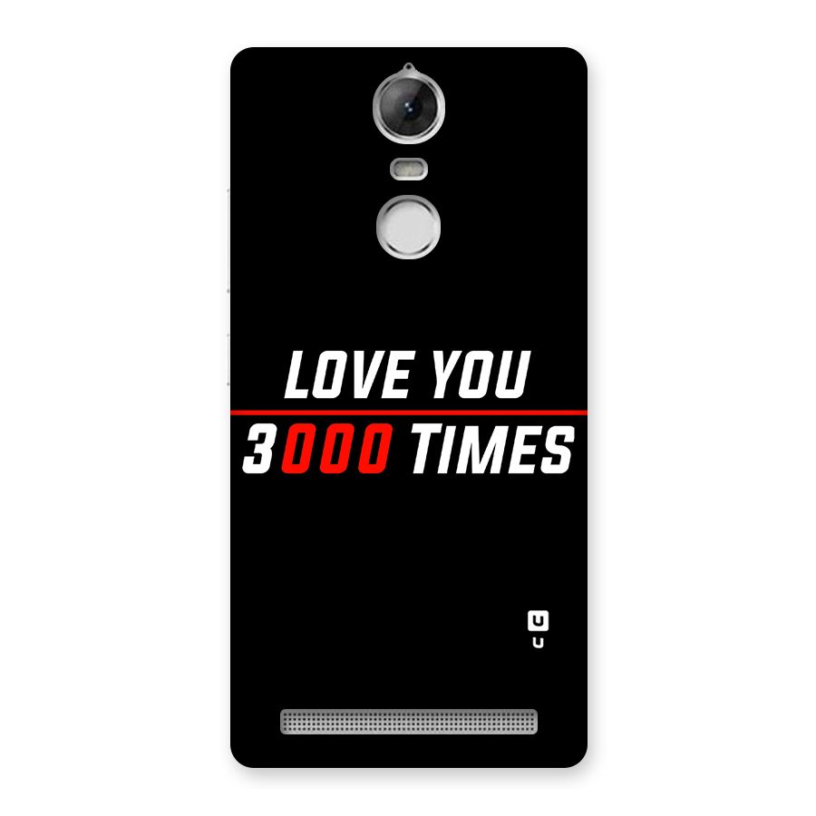Love You 3000 Times Back Case for Vibe K5 Note