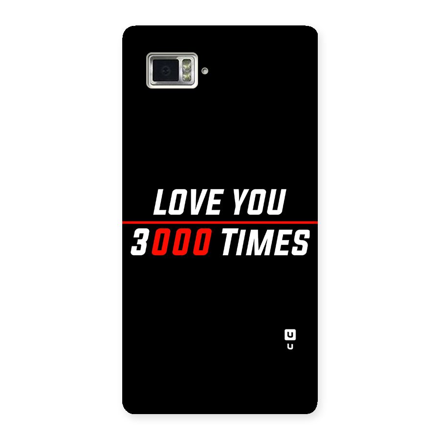 Love You 3000 Times Back Case for Vibe Z2 Pro K920