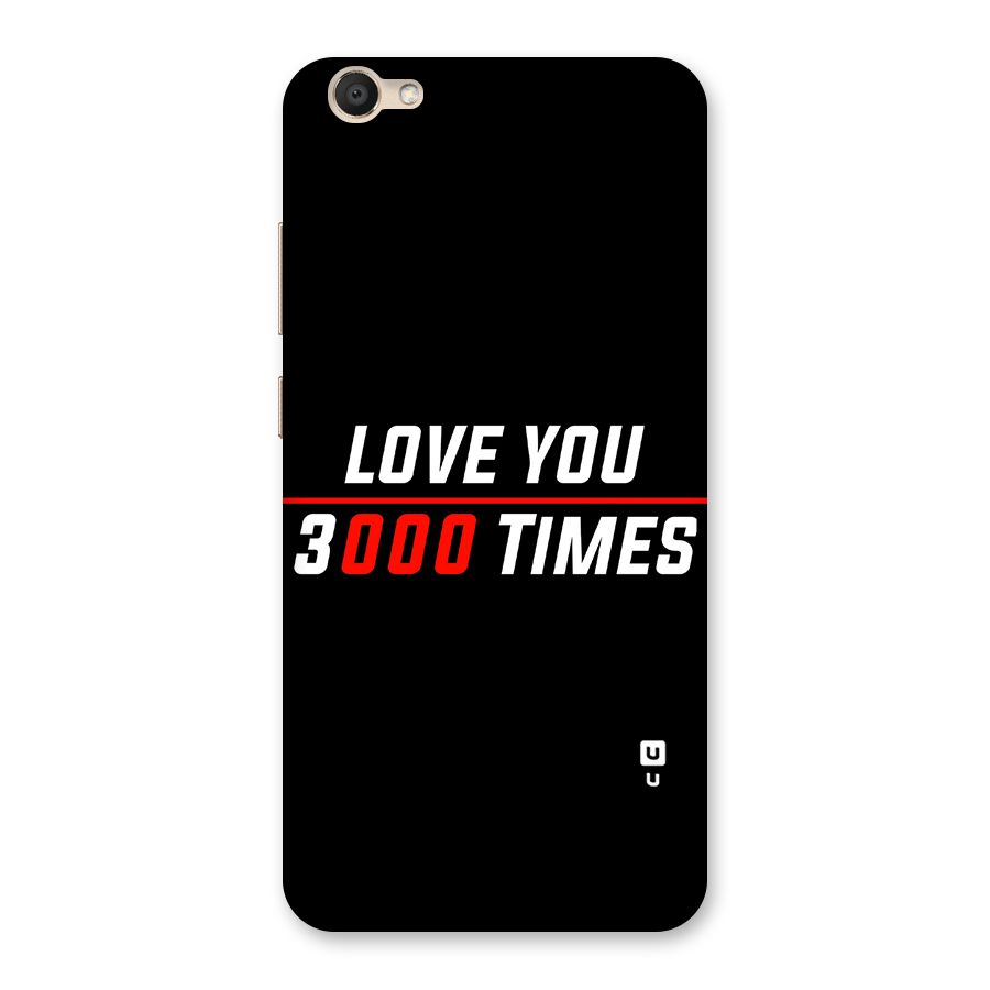 Love You 3000 Times Back Case for Vivo V5