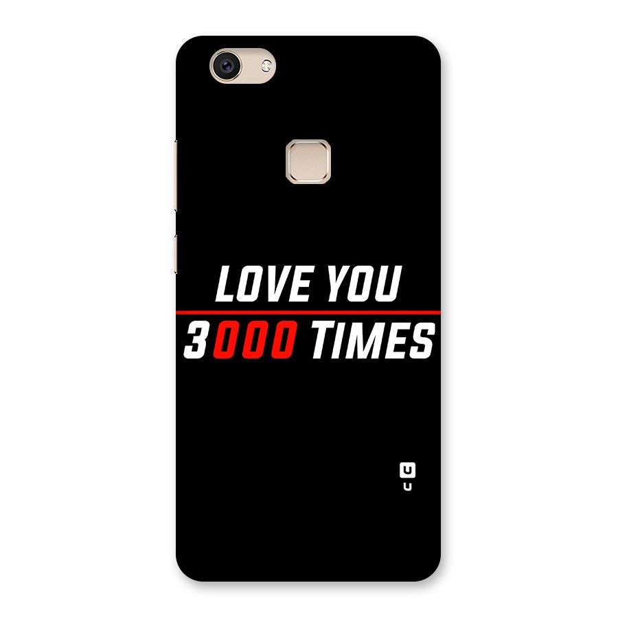 Love You 3000 Times Back Case for Vivo V7