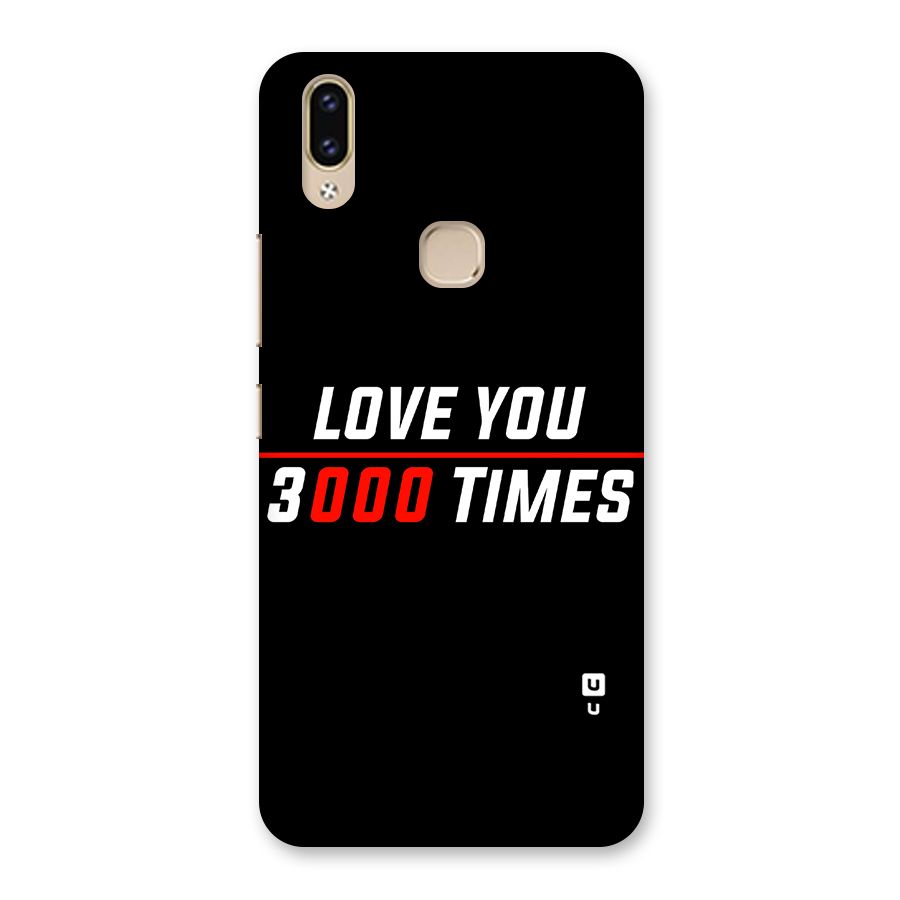 Love You 3000 Times Back Case for Vivo V9 Youth