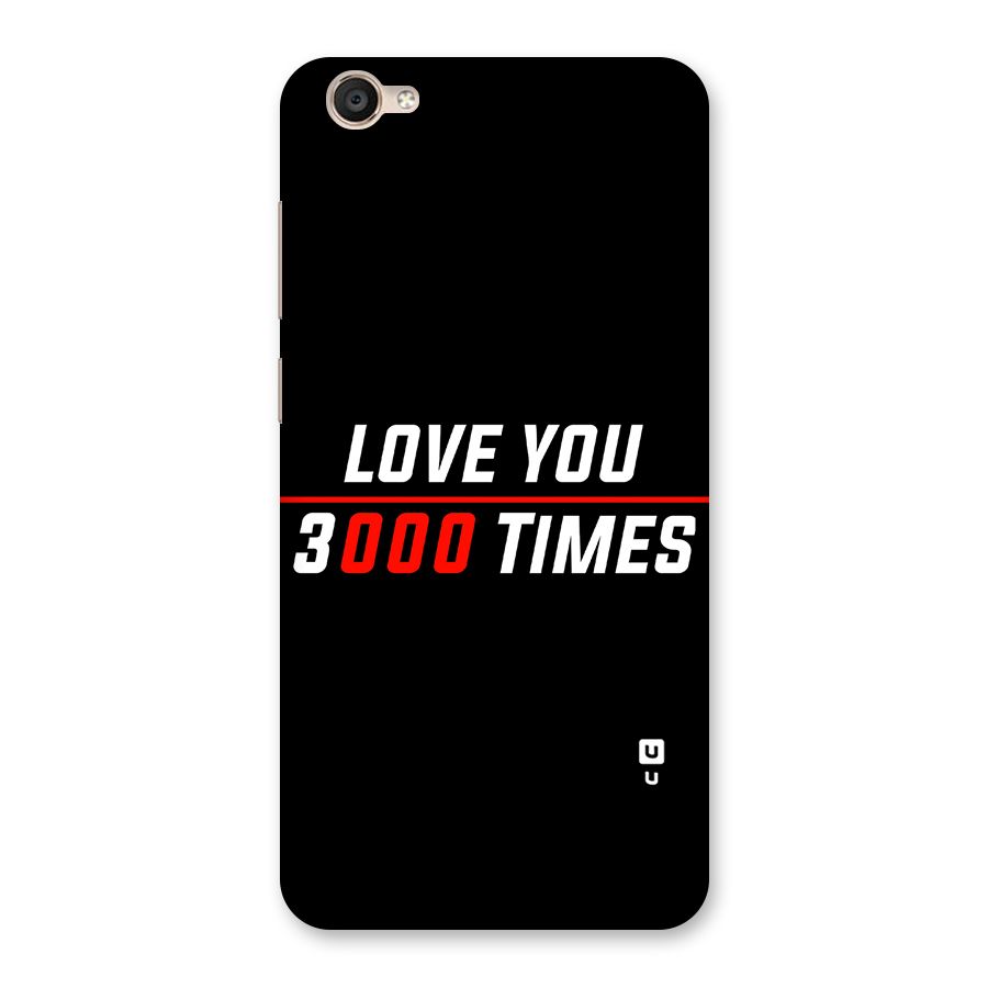 Love You 3000 Times Back Case for Vivo Y55L