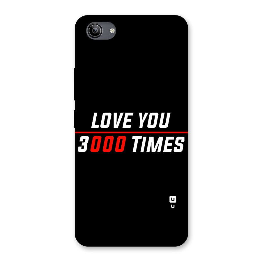 Love You 3000 Times Back Case for Vivo Y81i