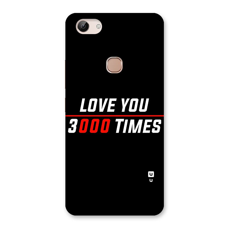 Love You 3000 Times Back Case for Vivo Y83