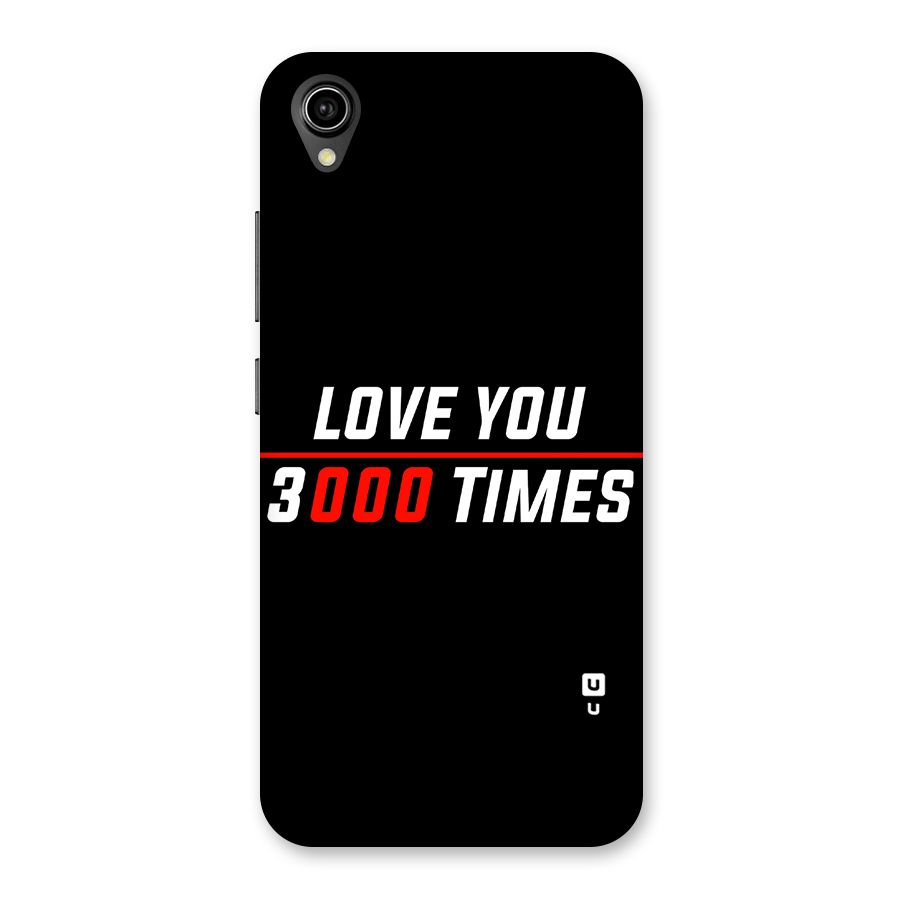 Love You 3000 Times Back Case for Vivo Y90