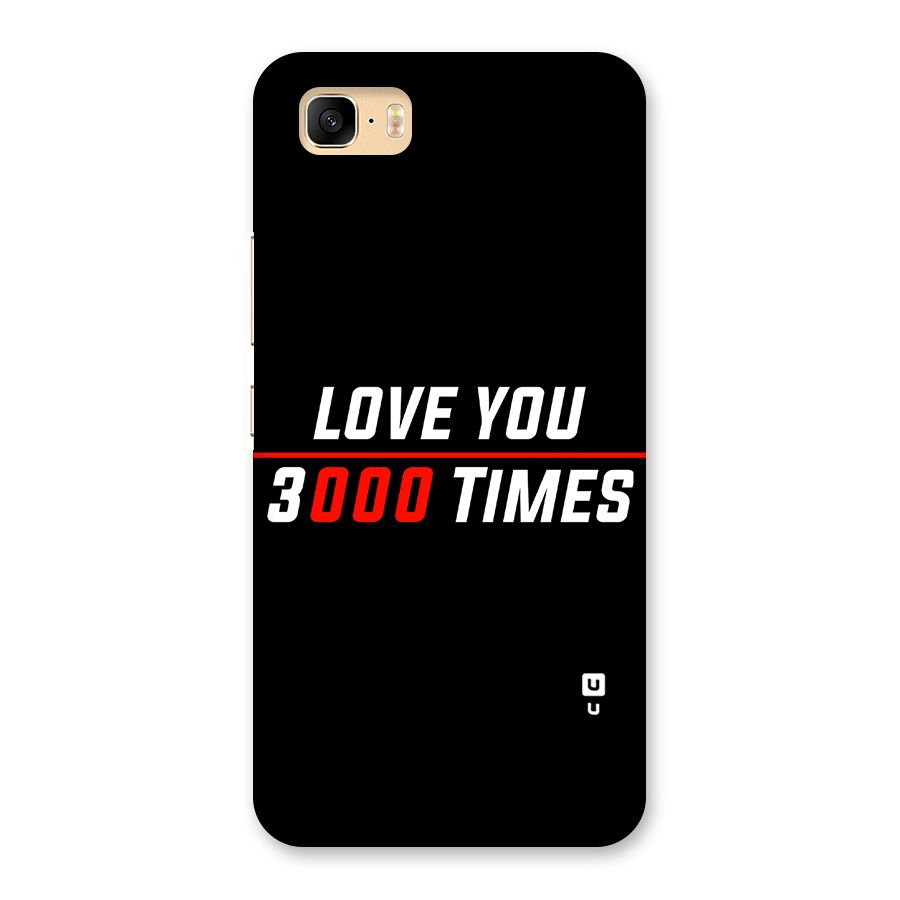 Love You 3000 Times Back Case for Zenfone 3s Max