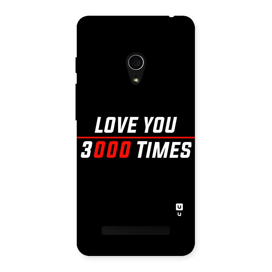 Love You 3000 Times Back Case for Zenfone 5