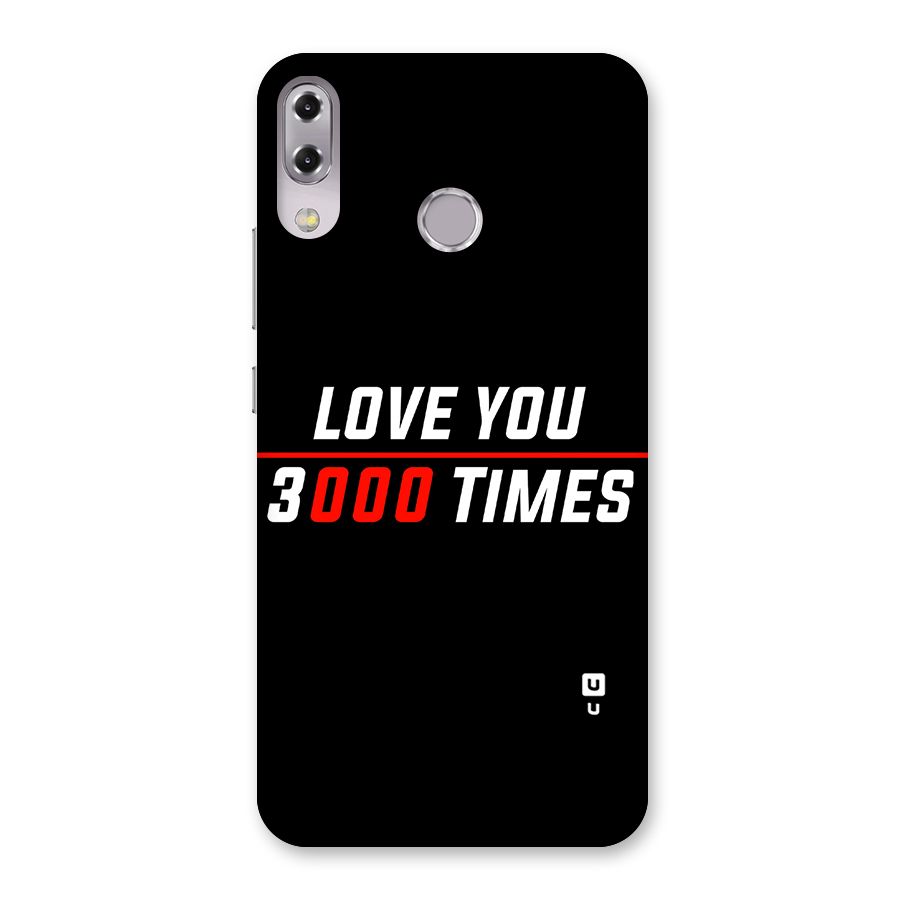 Love You 3000 Times Back Case for Zenfone 5Z