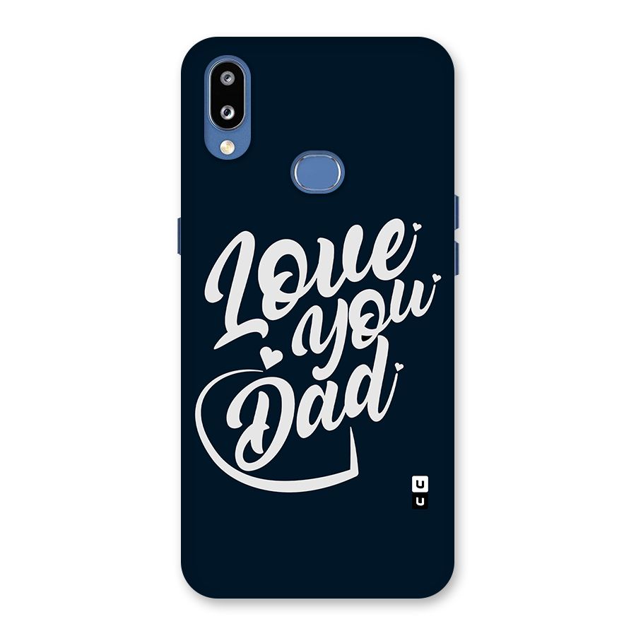 Love You Dad Back Case for Galaxy M01s