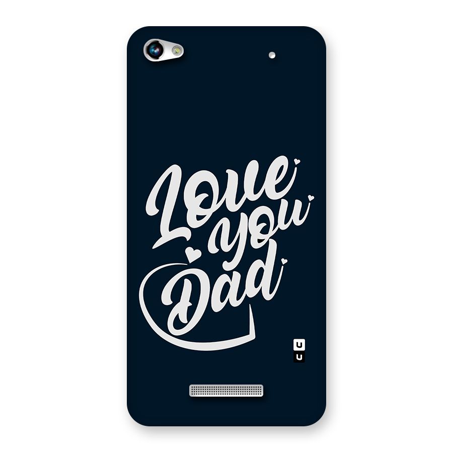 Love You Dad Back Case for Micromax Hue 2