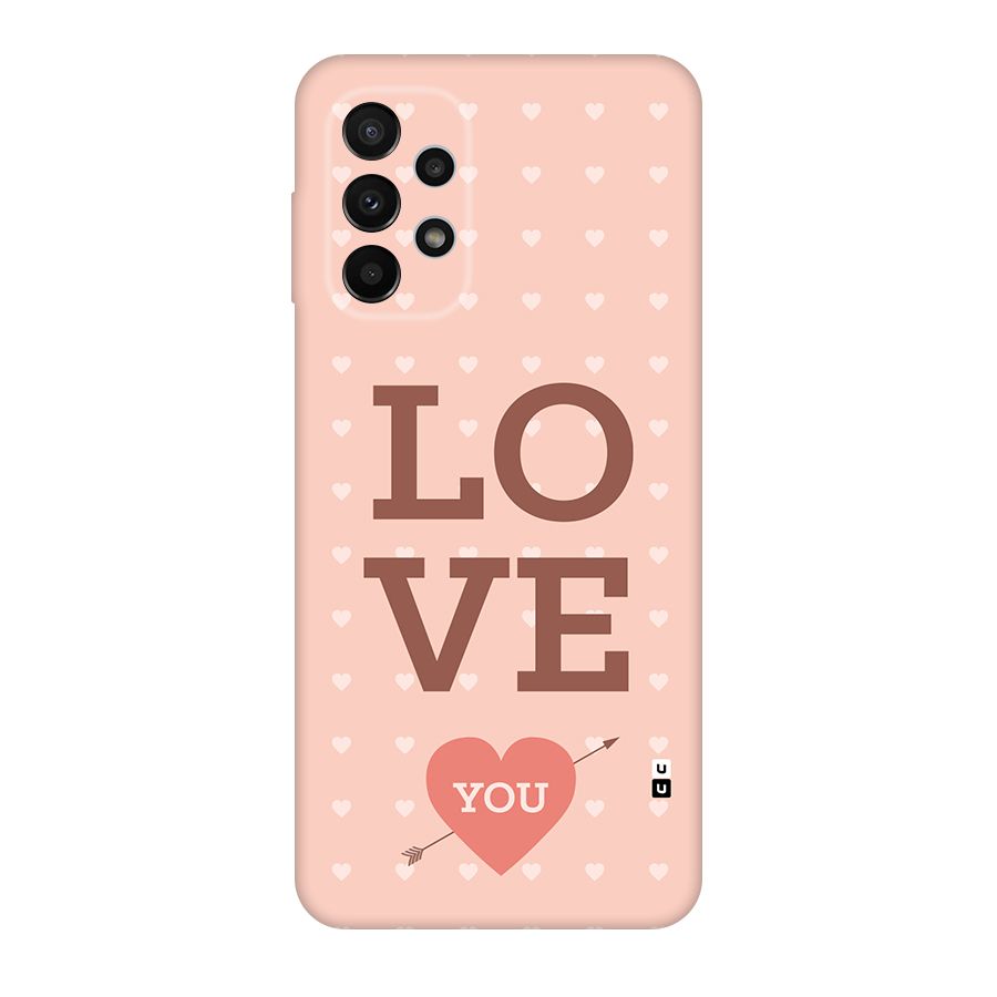 Love You Hearts Back Case for Galaxy A23