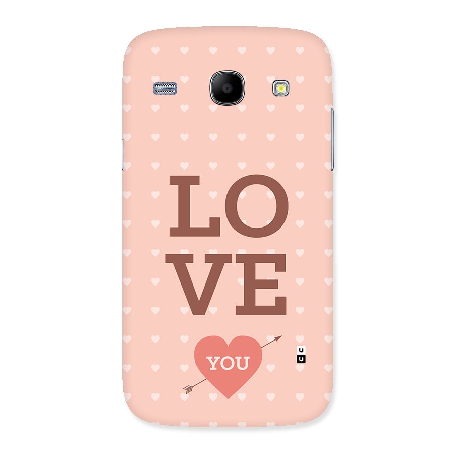 Love You Hearts Back Case for Galaxy Core
