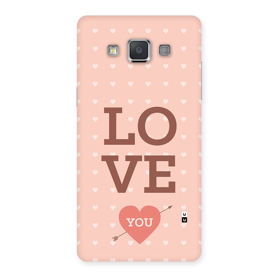 Love You Hearts Back Case for Galaxy Grand 3