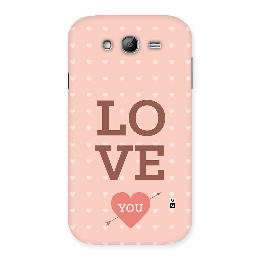 Love You Hearts Back Case for Galaxy Grand Neo Plus