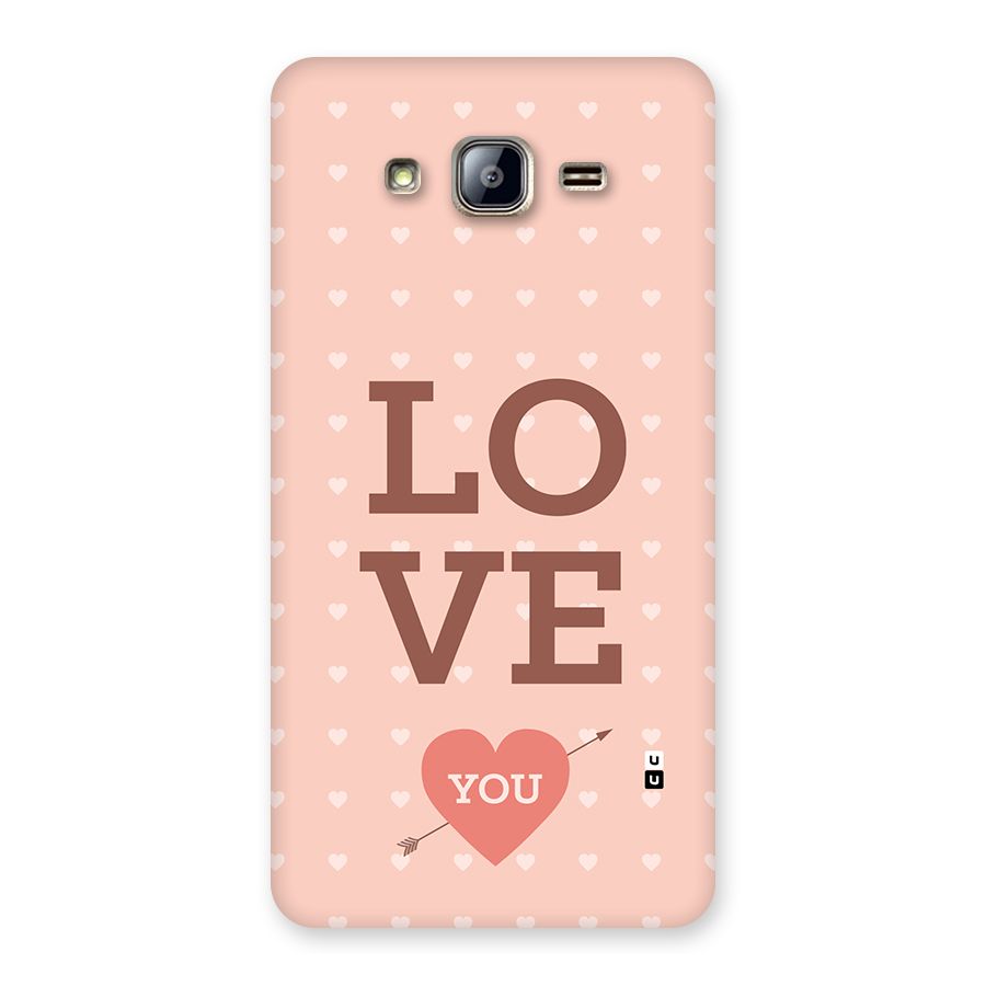 Love You Hearts Back Case for Galaxy On5