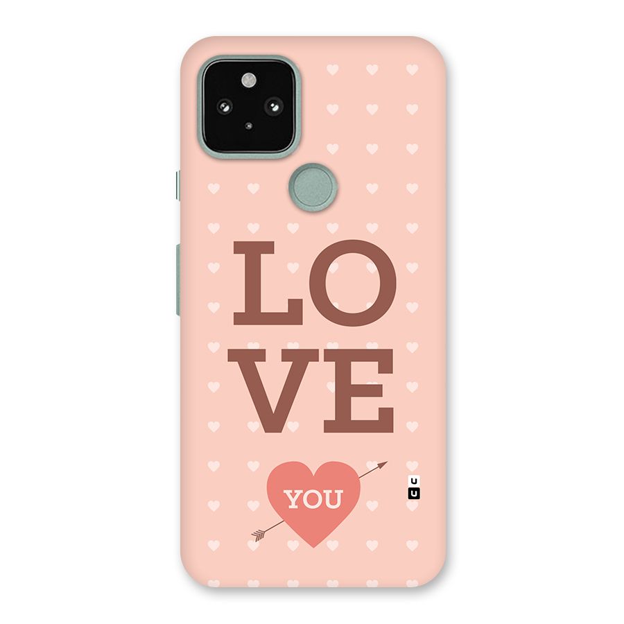 Love You Hearts Back Case for Google Pixel 5
