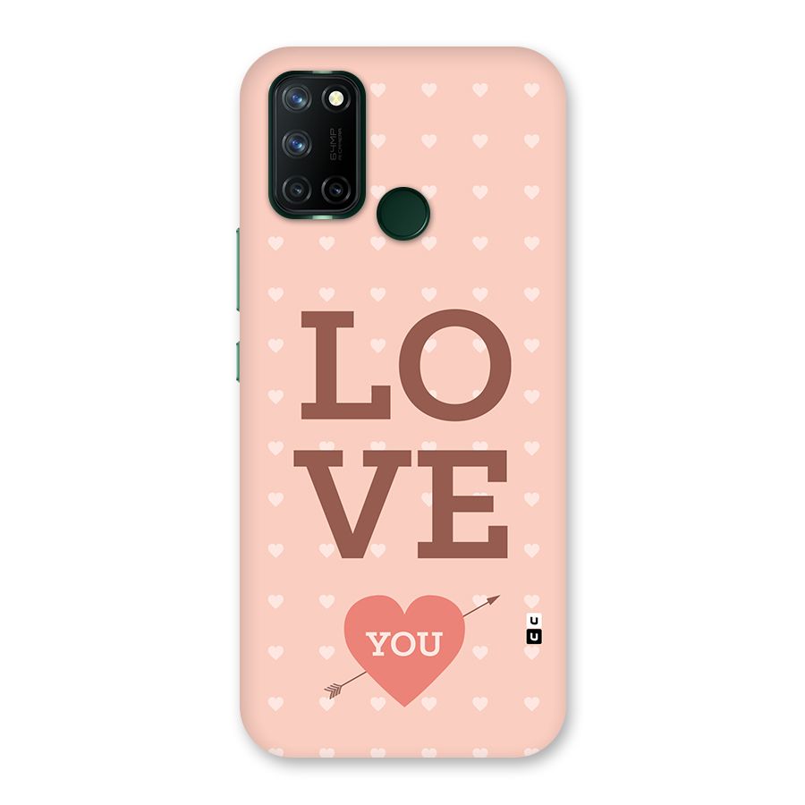 Love You Hearts Back Case for Realme C17