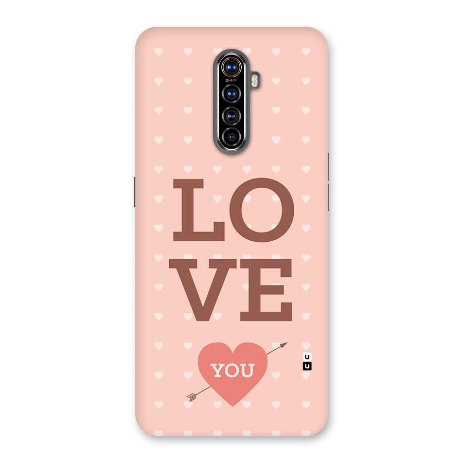 Love You Hearts Back Case for Realme X2 Pro