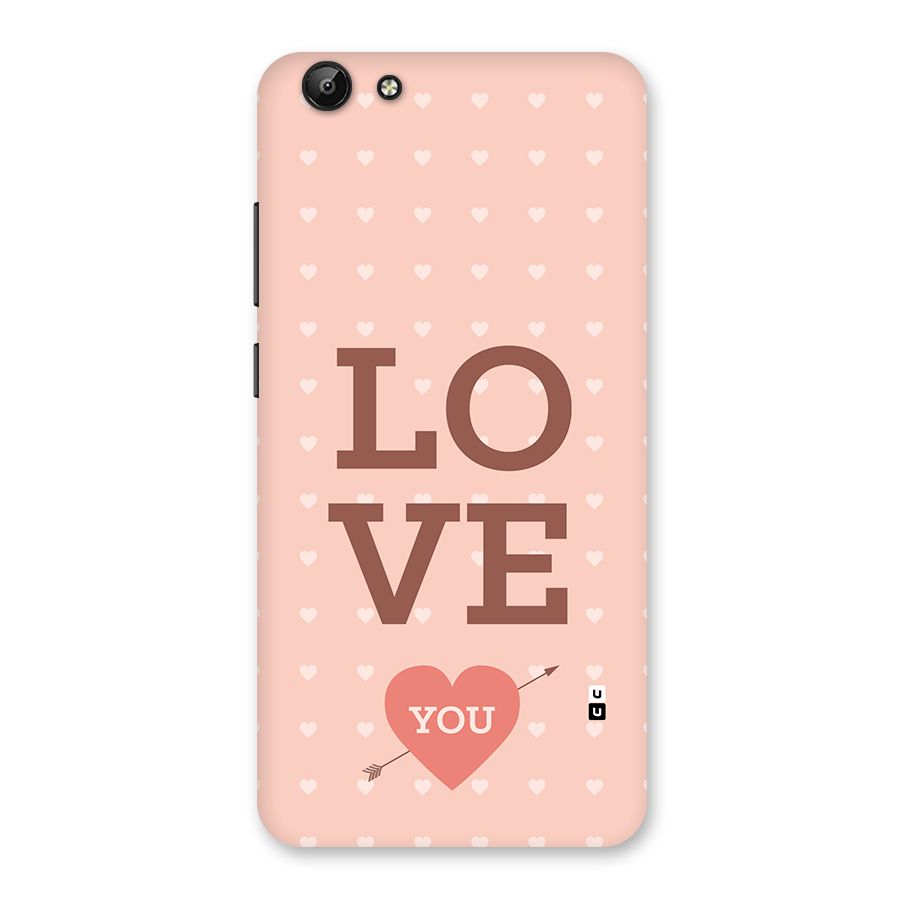 Love You Hearts Back Case for Vivo Y69