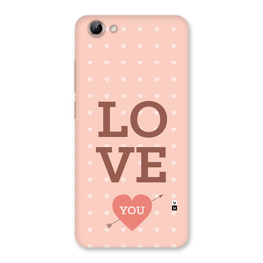 Love You Hearts Back Case for Vivo Y71i