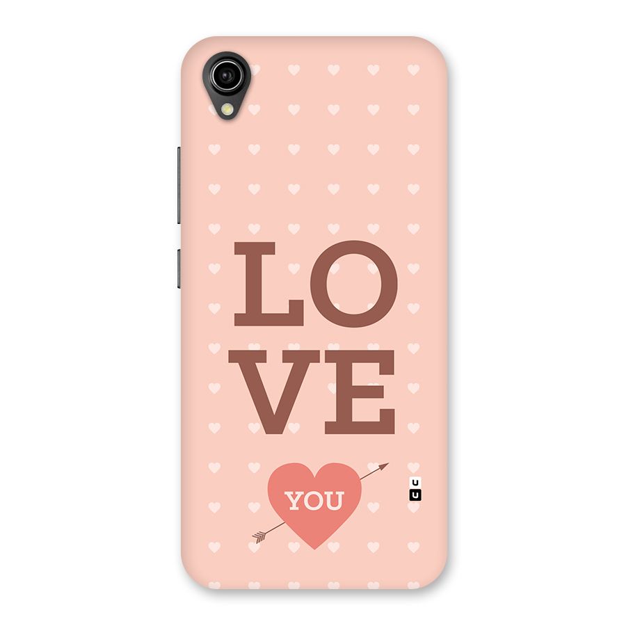 Love You Hearts Back Case for Vivo Y91i