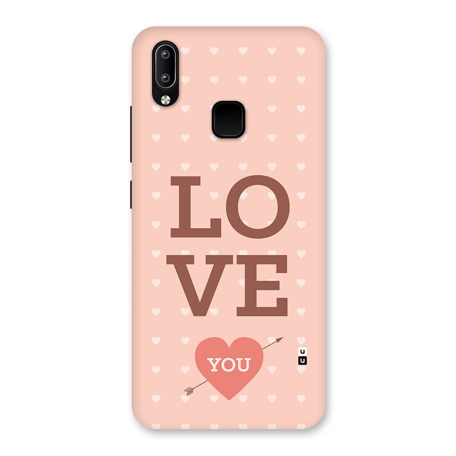 Love You Hearts Back Case for Vivo Y95