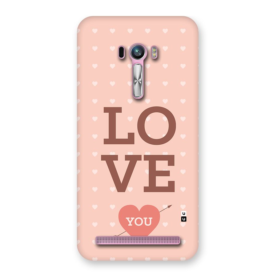 Love You Hearts Back Case for Zenfone Selfie