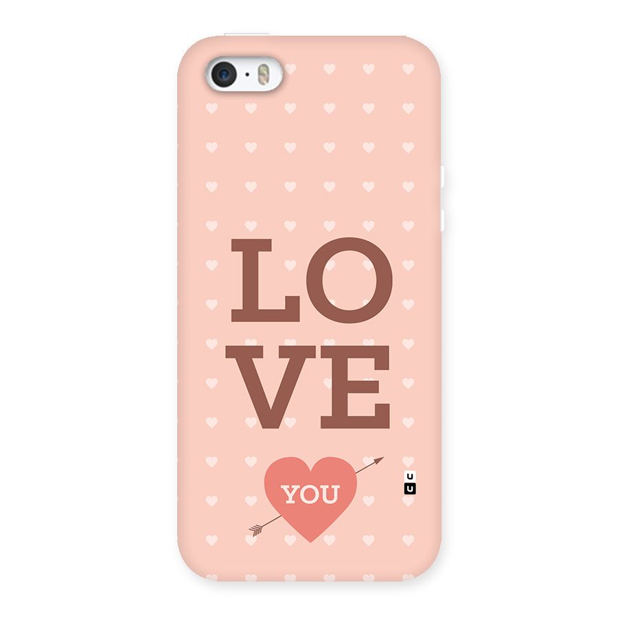 Love You Hearts Back Case for iPhone 5 5s