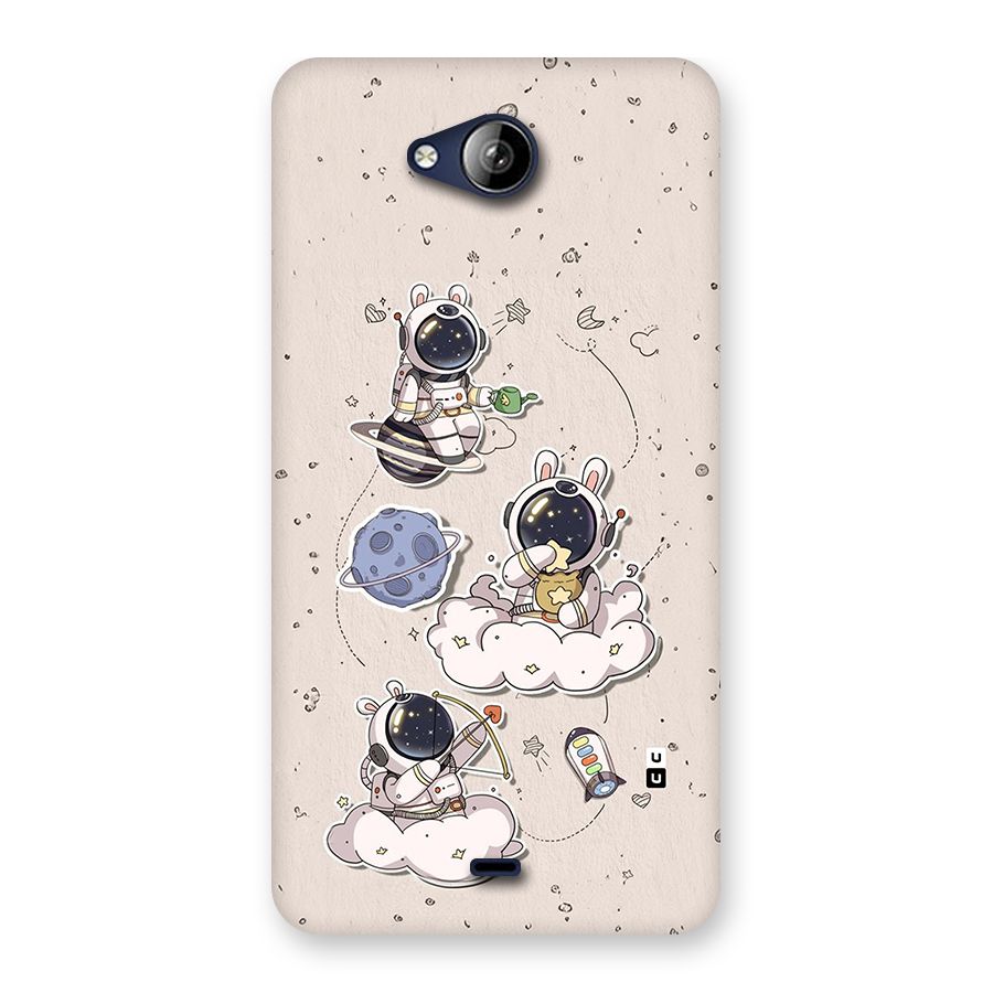 Lovely Astronaut Playing Back Case for Canvas Play Q355