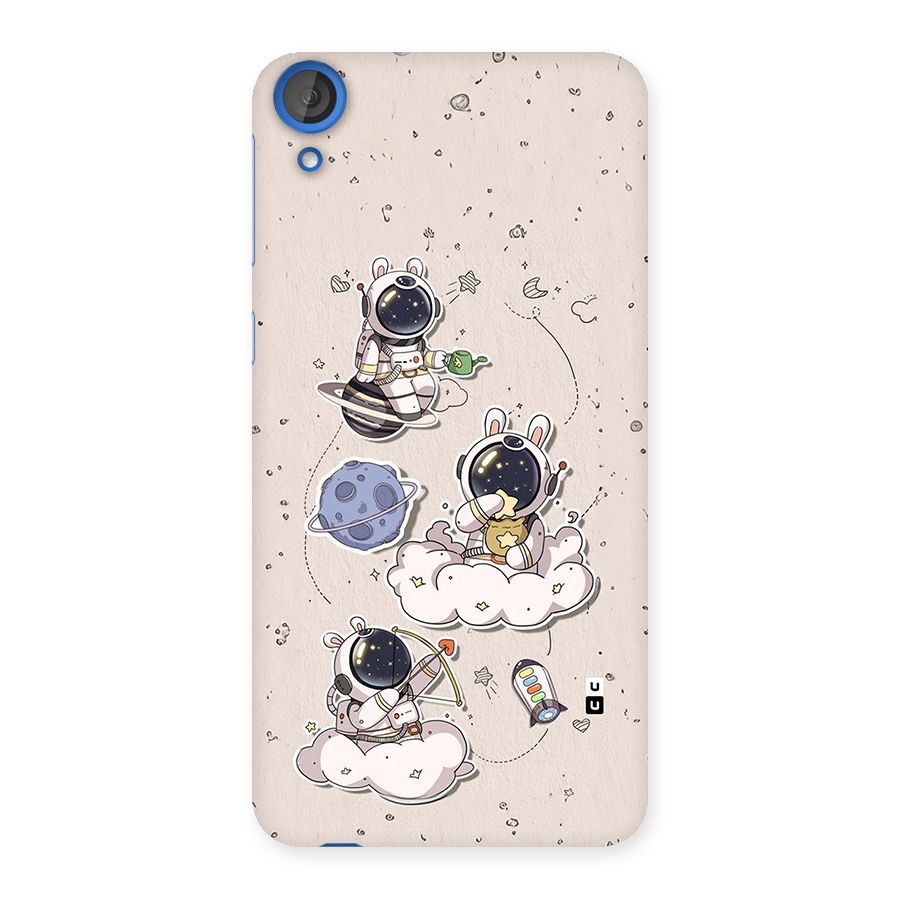 Lovely Astronaut Playing Back Case for Desire 820
