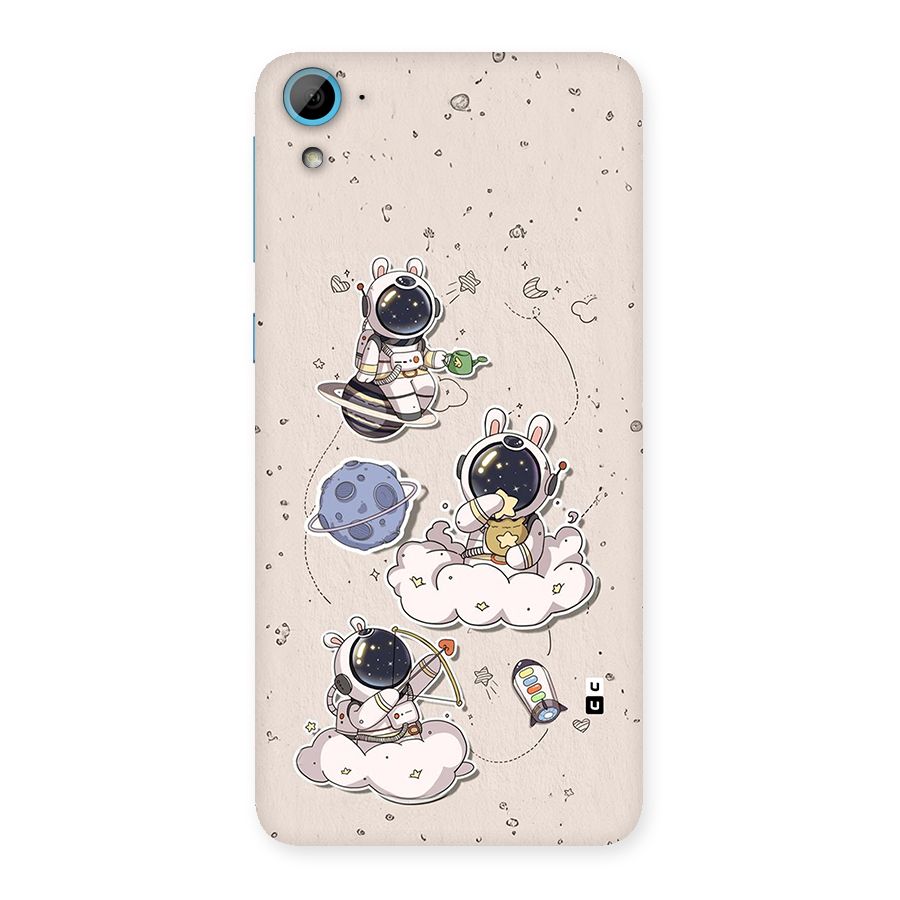 Lovely Astronaut Playing Back Case for Desire 826