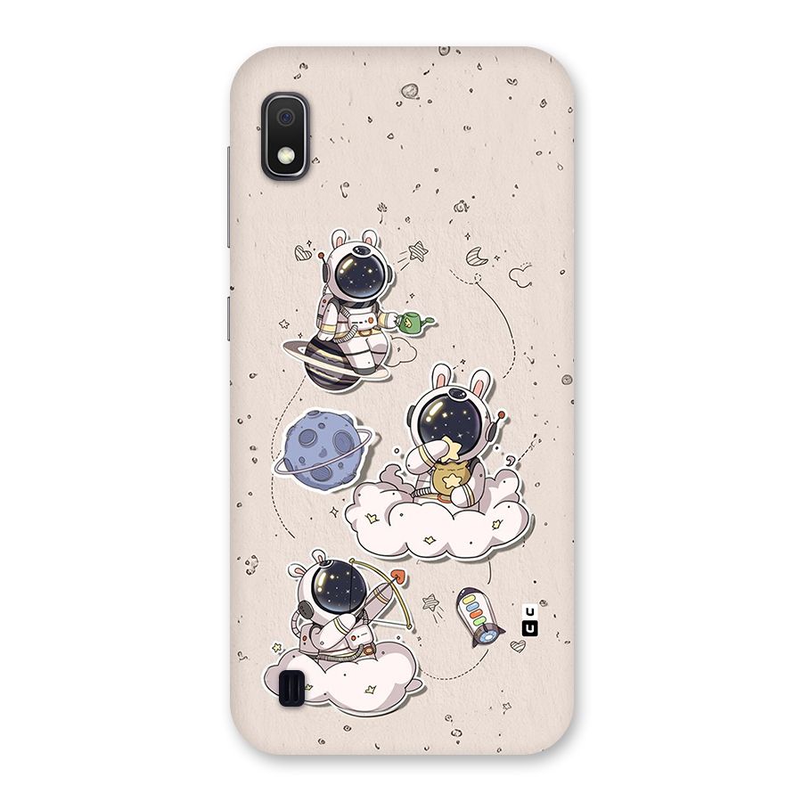 Lovely Astronaut Playing Back Case for Galaxy A10