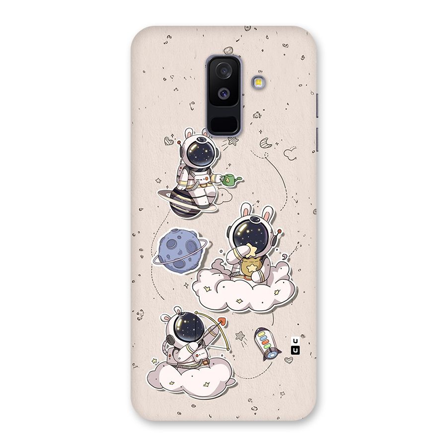 Lovely Astronaut Playing Back Case for Galaxy A6 Plus