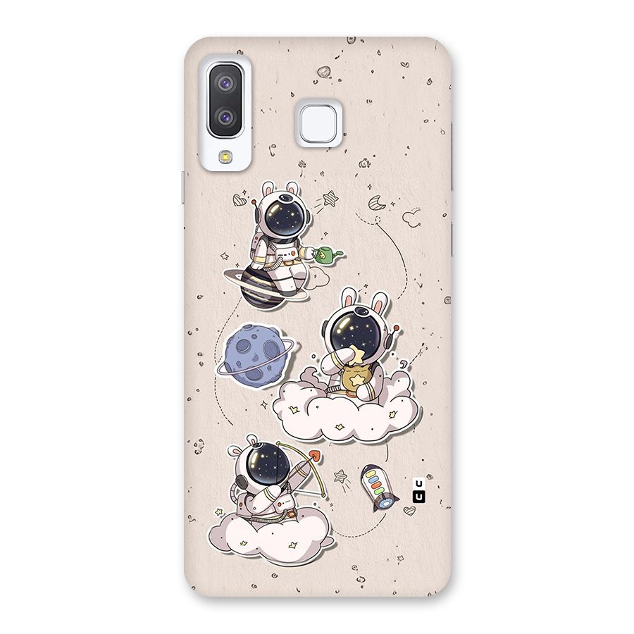 Lovely Astronaut Playing Back Case for Galaxy A8 Star