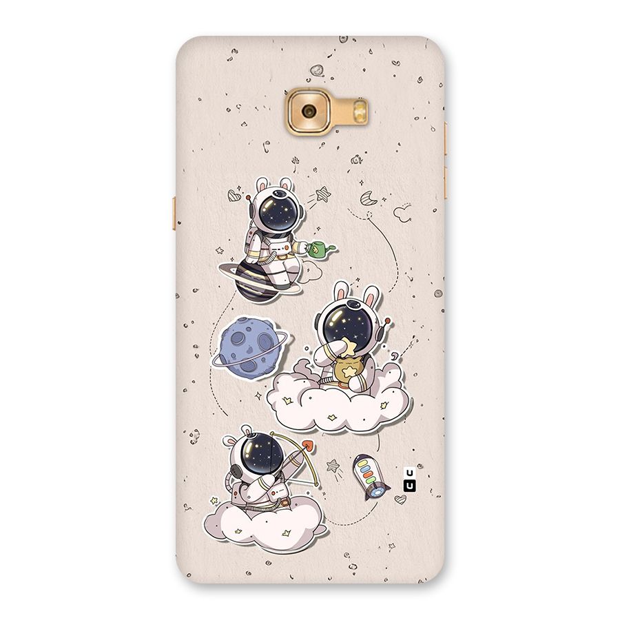 Lovely Astronaut Playing Back Case for Galaxy C9 Pro