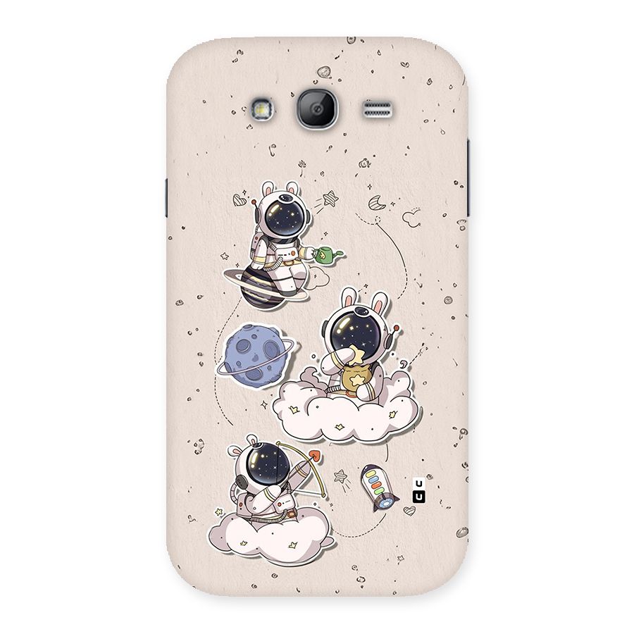 Lovely Astronaut Playing Back Case for Galaxy Grand