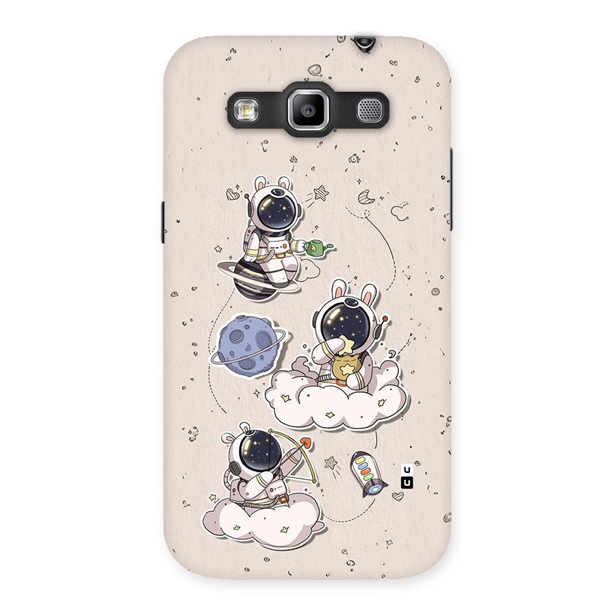 Lovely Astronaut Playing Back Case for Galaxy Grand Quattro