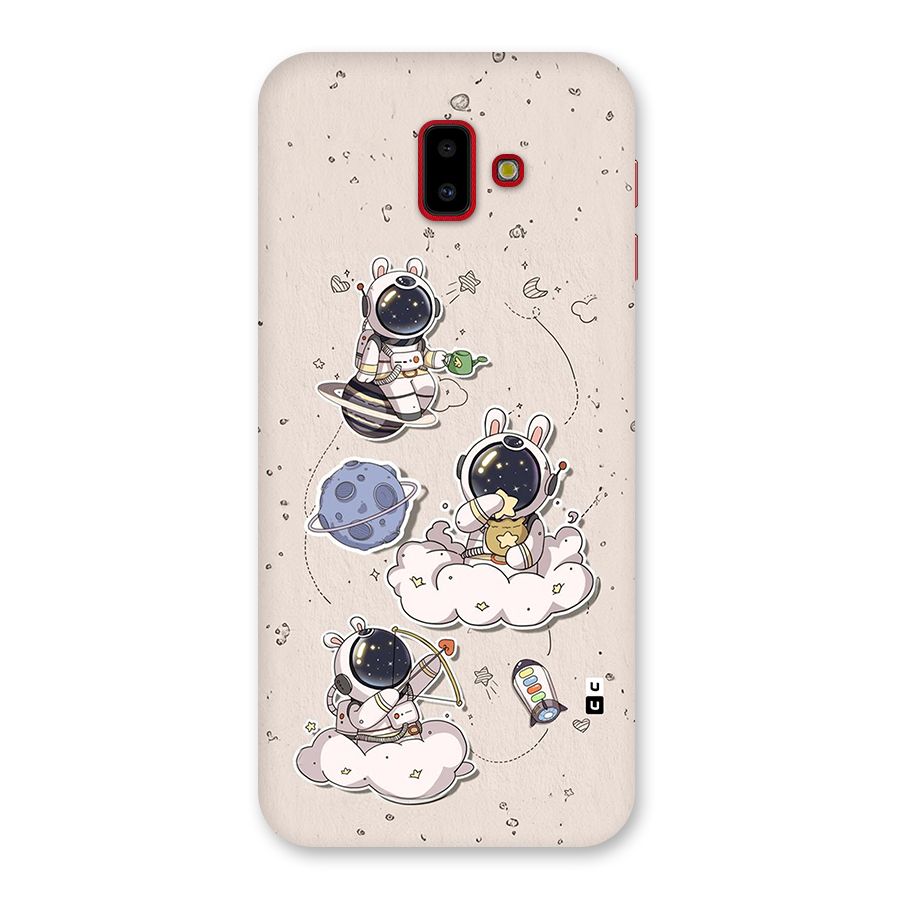 Lovely Astronaut Playing Back Case for Galaxy J6 Plus