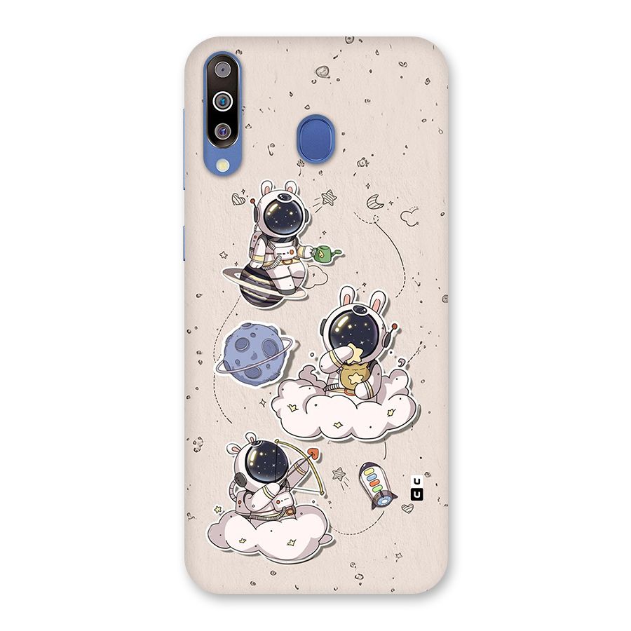 Lovely Astronaut Playing Back Case for Galaxy M30