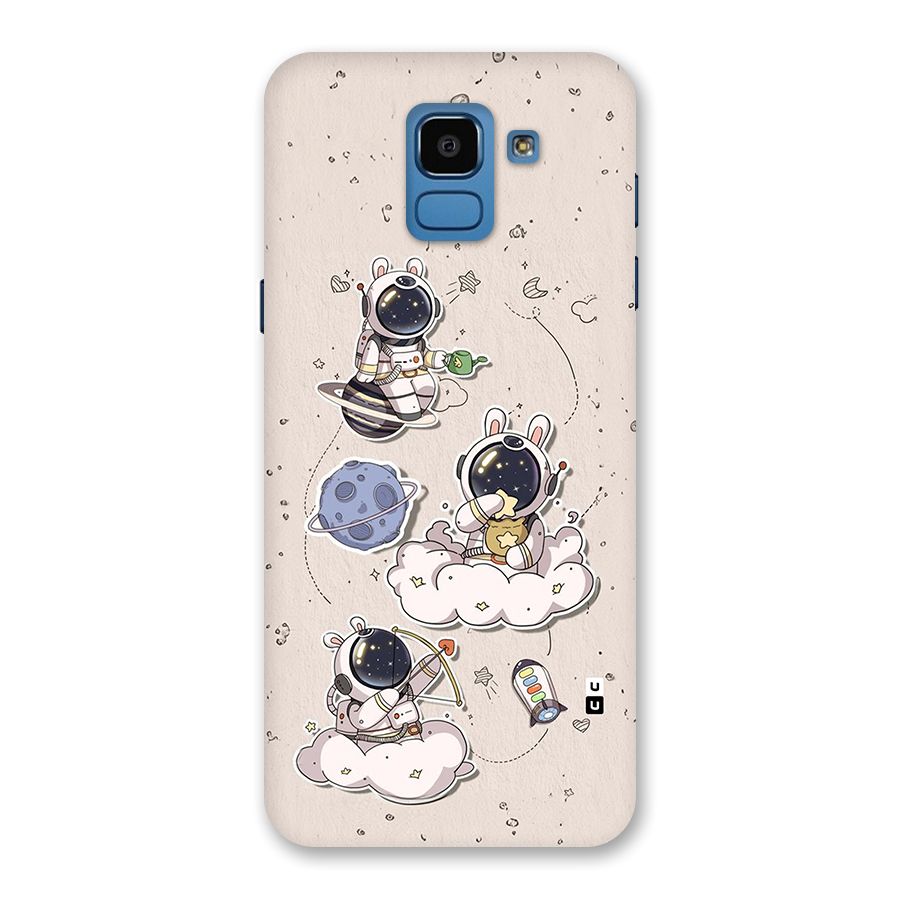 Lovely Astronaut Playing Back Case for Galaxy On6