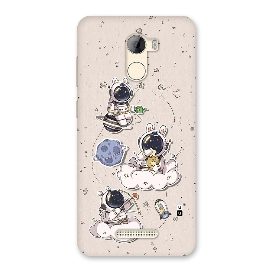 Lovely Astronaut Playing Back Case for Gionee A1 LIte