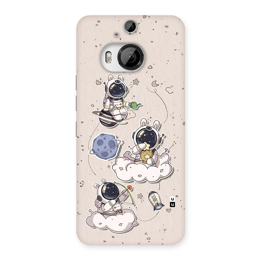 Lovely Astronaut Playing Back Case for HTC One M9 Plus