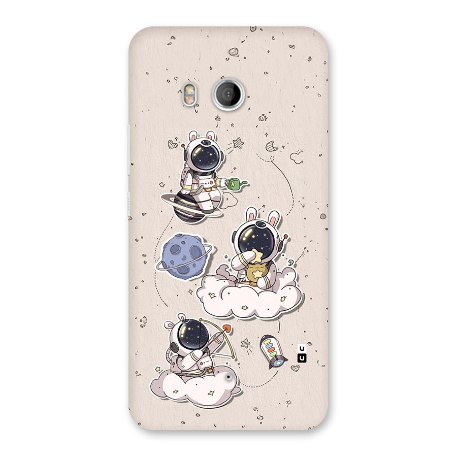 Lovely Astronaut Playing Back Case for HTC U11