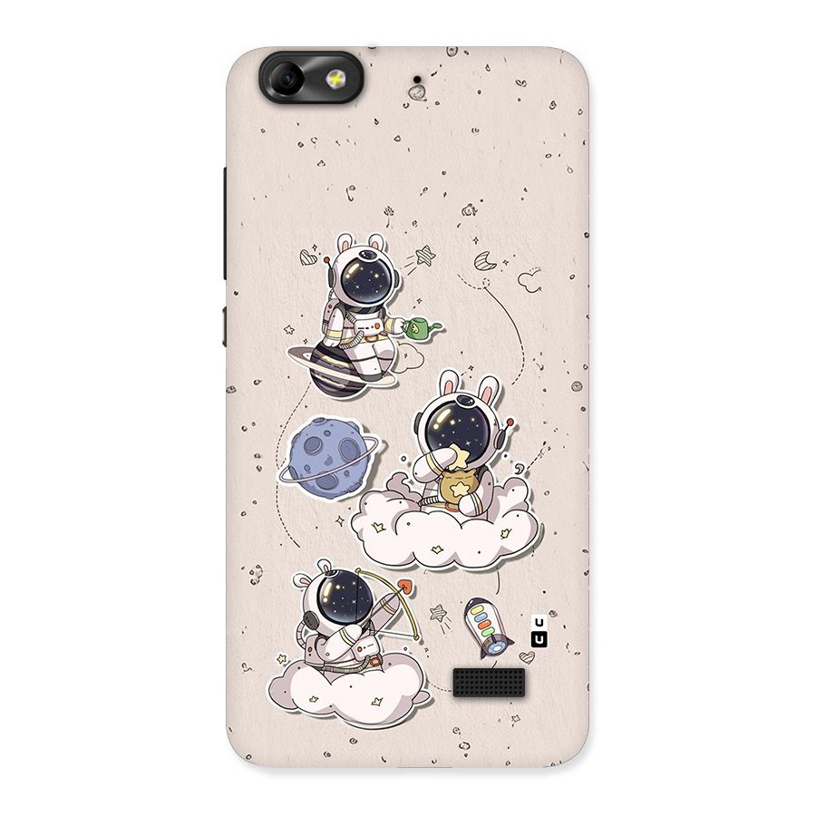 Lovely Astronaut Playing Back Case for Honor 4C